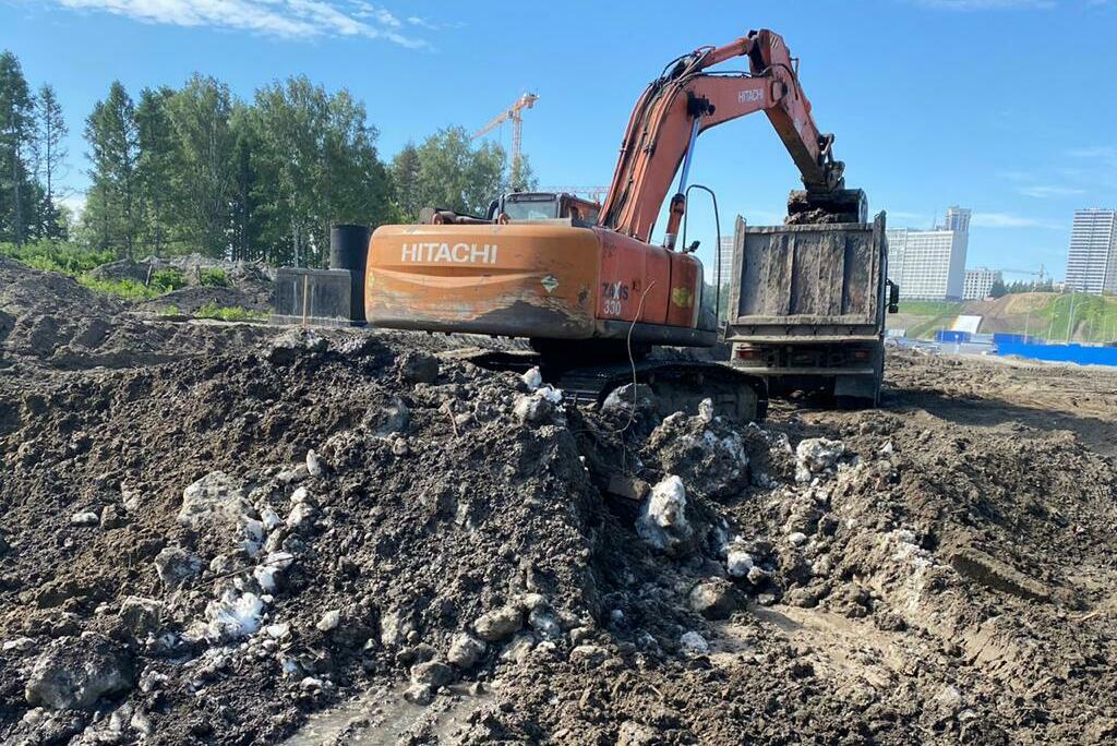 <span style="font-weight: bold;">Разработка котлованов</span>