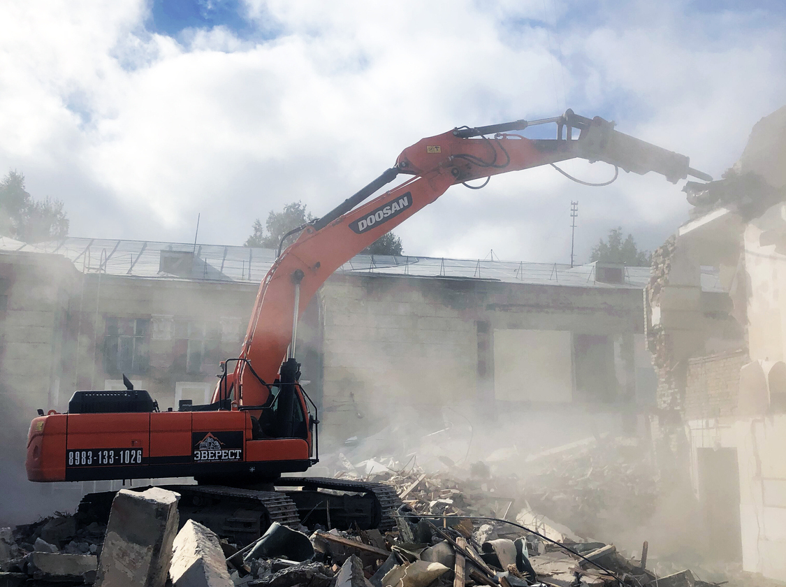 <span style="font-weight: bold;">Снос и демонтаж объектов гражданской инфраструктуры</span><br>